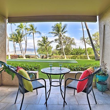 Ocean-View Kihei Condo With Lanai Steps To Beach! 외부 사진