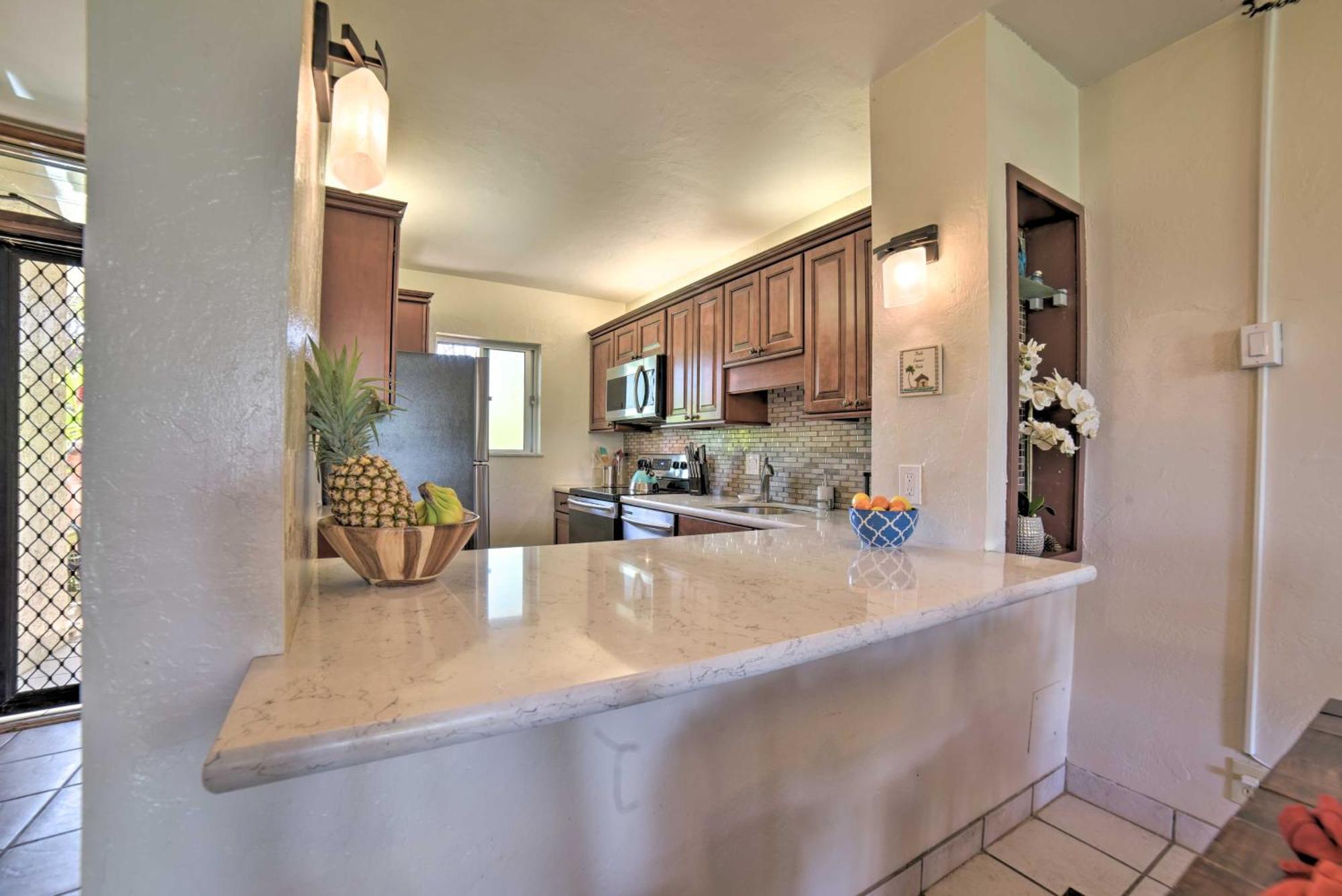 Ocean-View Kihei Condo With Lanai Steps To Beach! 외부 사진