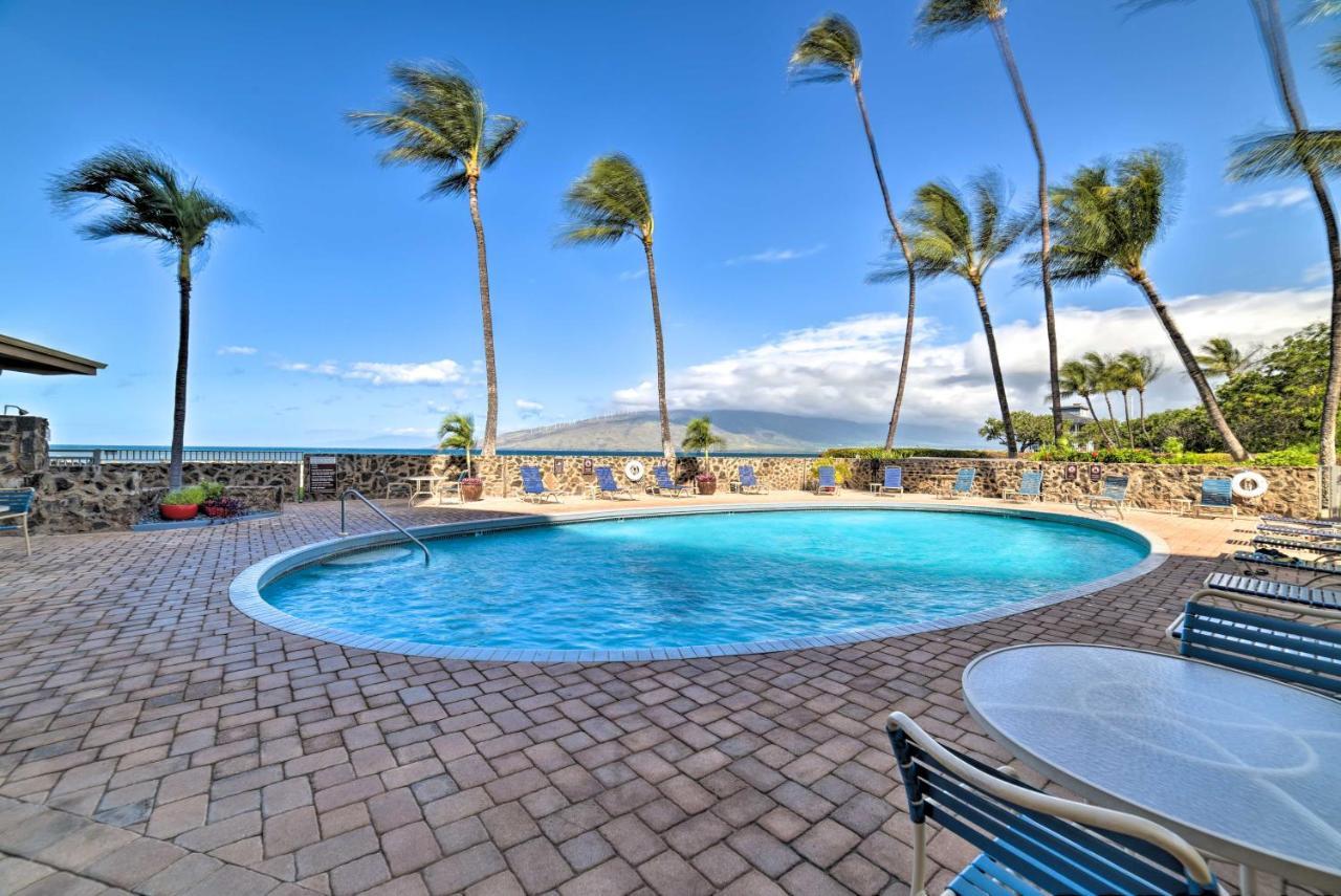 Ocean-View Kihei Condo With Lanai Steps To Beach! 외부 사진