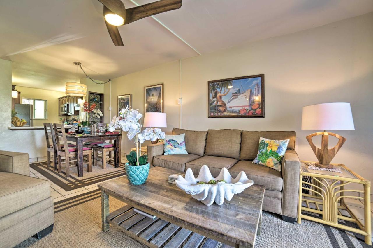 Ocean-View Kihei Condo With Lanai Steps To Beach! 외부 사진