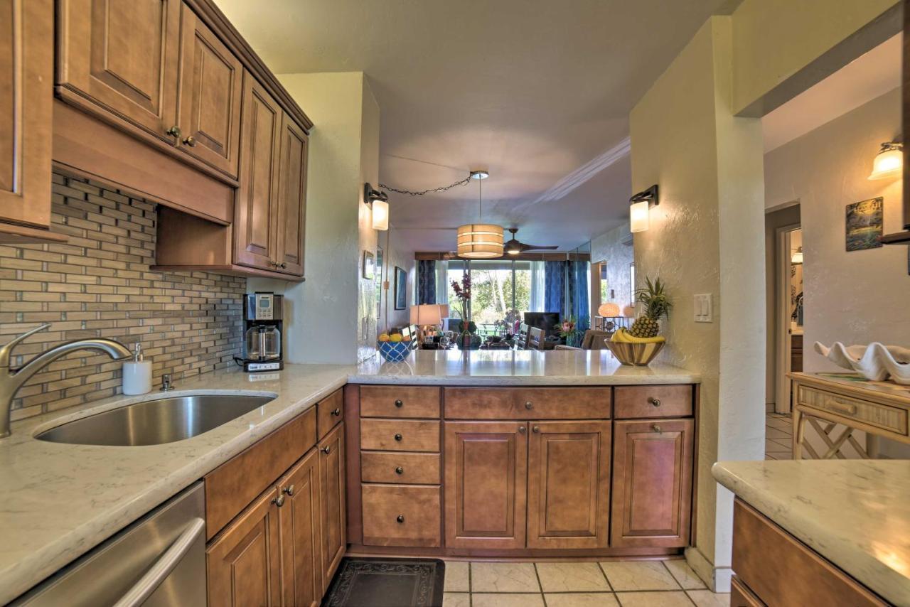 Ocean-View Kihei Condo With Lanai Steps To Beach! 외부 사진