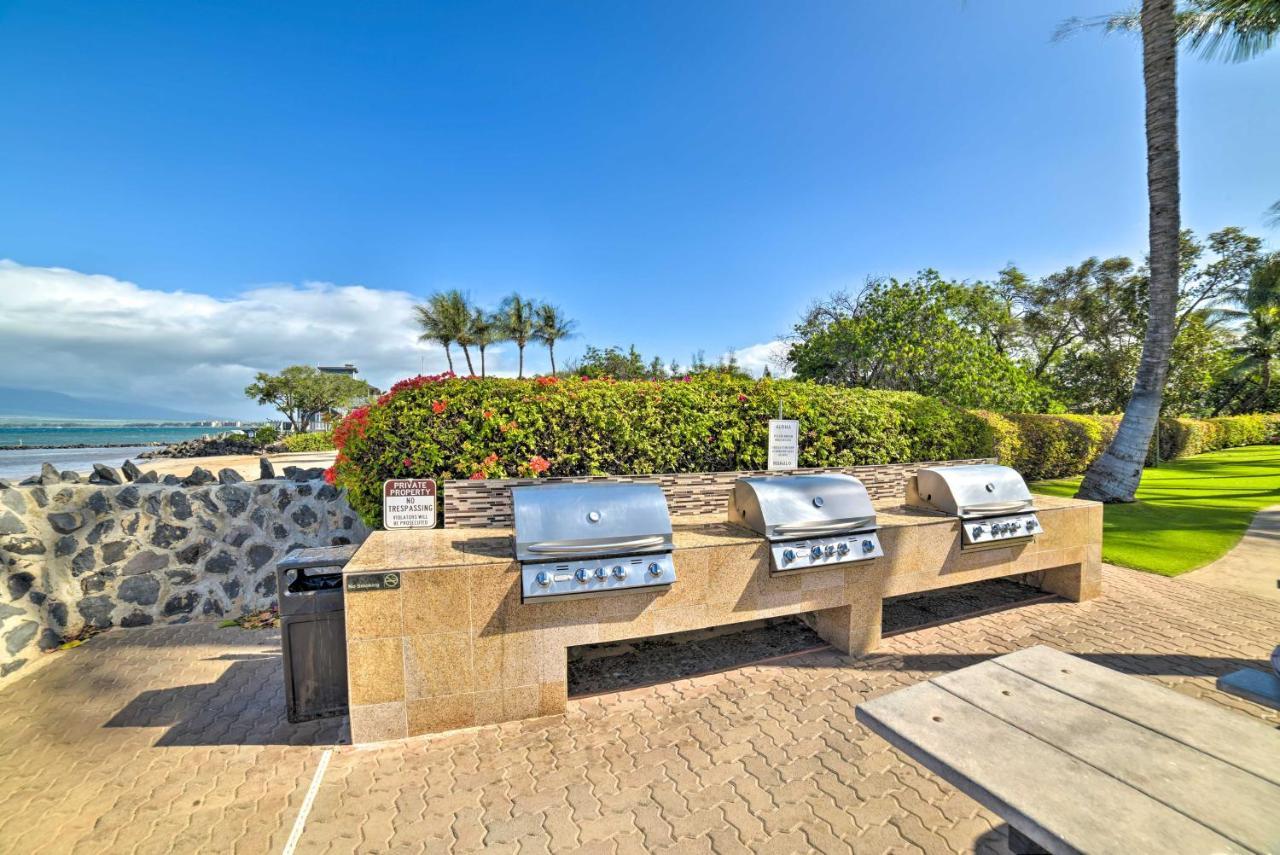 Ocean-View Kihei Condo With Lanai Steps To Beach! 외부 사진