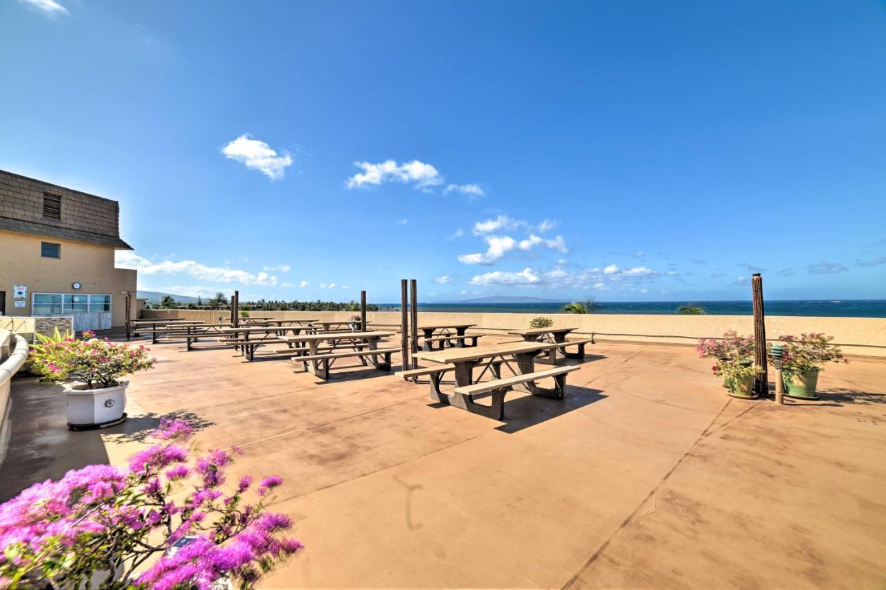 Ocean-View Kihei Condo With Lanai Steps To Beach! 외부 사진