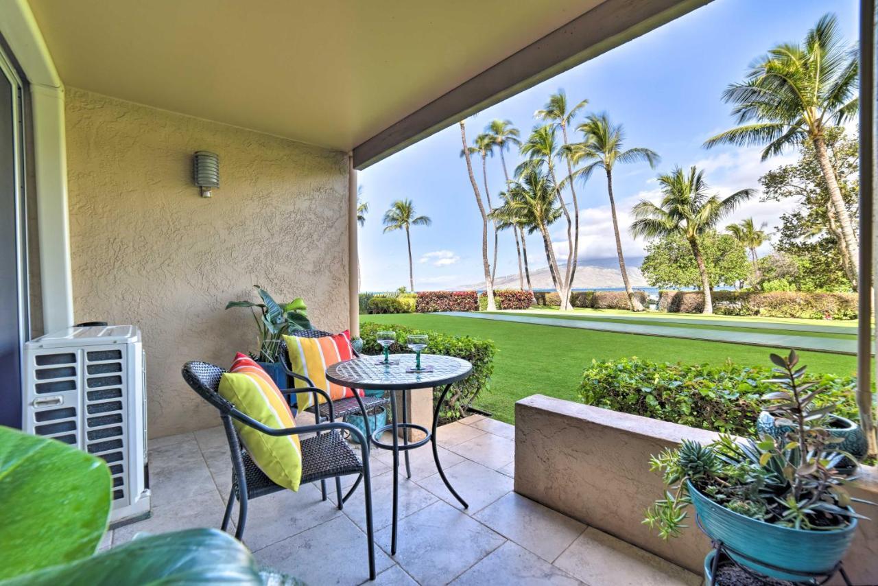 Ocean-View Kihei Condo With Lanai Steps To Beach! 외부 사진